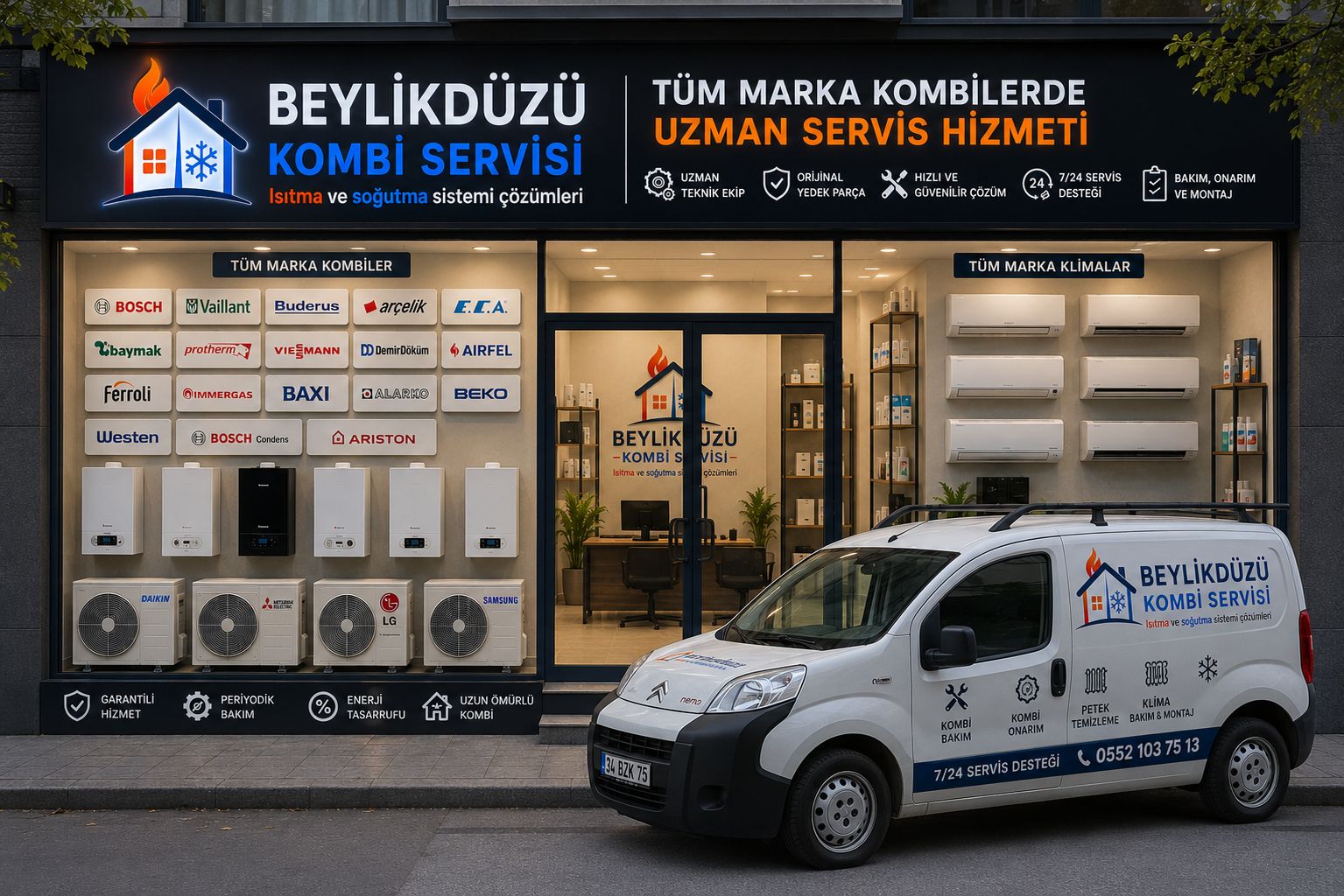 Kombi Beylikdüzü Servis Ekibimiz